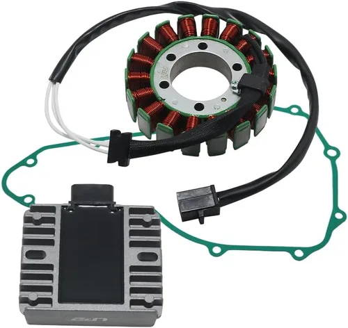 Miniatura 3 de Bobina de estator, rectificador regulador, juego de juntas para Kawasaki EX650 ER-6F, para Kawasaki ER400 ER-4N para Kawasaki Ninja 400R EX400