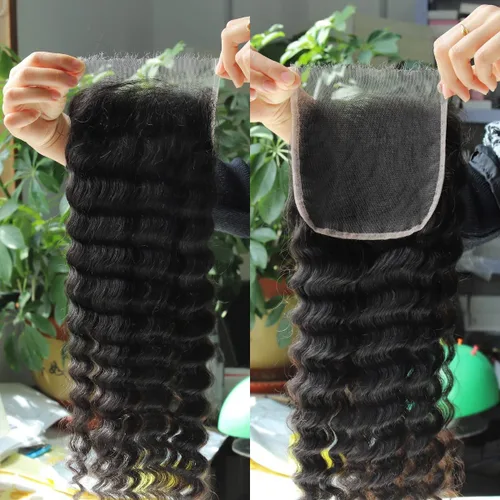 Miniatura 43 de BEEOS Encaje frontal real HD de 13 x 4 pulgadas, encaje frontal ultra fino invisible HD vívido limpio pre-arrancado cabello humano lacio sedoso
