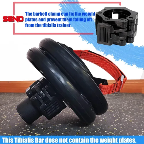 Miniatura 4 de BLUSLM Tib Bar para entrenamiento de fuerza de piernas, equipo de ejercicio muscular bíceps femoral Tibia Dorsi Máquina de pantorrilla, Tibialis Bar