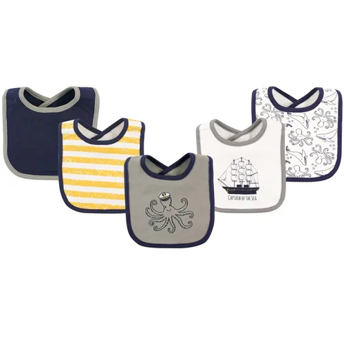 Miniatura 78 de Hudson - Babero unisex de algodón para bebé, baberos de algodón, talla única , Cactus rosa