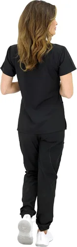 Miniatura 5 de Green Town GT 4FLEX - Conjunto deportivo de uniforme médico de enfermería para mujer (talla S a XL)