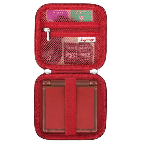 Miniatura 9 de Supmay Estuche rígido de transporte para RG34XXSP/RG35XXSP Retro Handheld Game Console/Game Boy Advance SP, soporte de almacenamiento de viaje