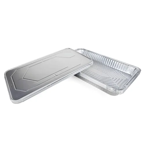 Miniatura 27 de IDL Packaging Sartenes de aluminio de tamaño completo para mesa de vapor, profundos, 21 x 13 x 3 pulgadas (paquete de 25) - Sartén desechable
