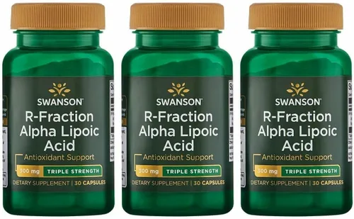 Miniatura 8 de Swanson Ácido alfa lipoico de triple fuerza, promueve la presión arterial saludable y proporciona nutrientes esenciales
