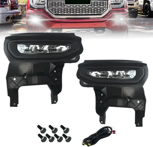 Miniatura 34 de Lámpara de luces antiniebla, compatible con Ford Expedition 1999-2002, F-150 1999-2003 y F-150 Heritage 2004, lado del conductor y del pasajero