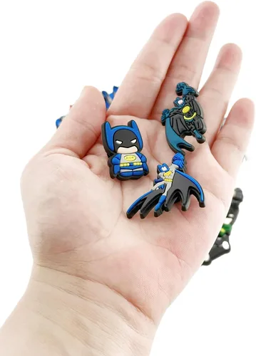 Miniatura 2 de Kyhepot 34 dijes para zapatos de murciélago, pines de PVC, diseño de dibujos animados para decoración de diapositivas, pulsera, zueco, sandalias