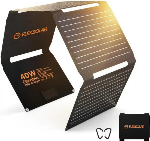 Miniatura 10 de Cable de carga de panel solar FlexSolar 6.6 pies 14AWG, conector solar a Anderson, DC5521, DC7909, adaptador XT60 para batería, estación de energía