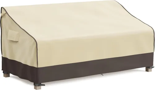 Miniatura 8 de MR.COVER - Funda para sofá biplaza de patio de 2 plazas, impermeable, resistente para muebles de patio, con ventilación de aire y asas, no se