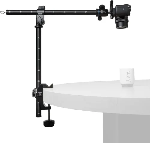 SLIK Creator's Studio Kit (618-762) Kit todo en uno con extensión de poste de abrazadera de 17 pulgadas, brazo deslizante II de 19.5 pulgadas,
