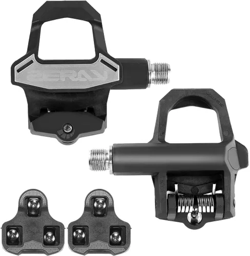 Miniatura 8 de ZERAY - Pedales de bicicleta de carretera de carbono, pedales Peloton, pedales sin clip para ciclismo de carretera con tacos compatibles con Look