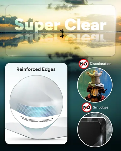 Miniatura 4 de ZAGG Glass Elite - Protector de pantalla para iPad Air de 11 pulgadas (M3)/Air de 11 pulgadas (M2), ultra fuerte, resistente a los arañazos, sin
