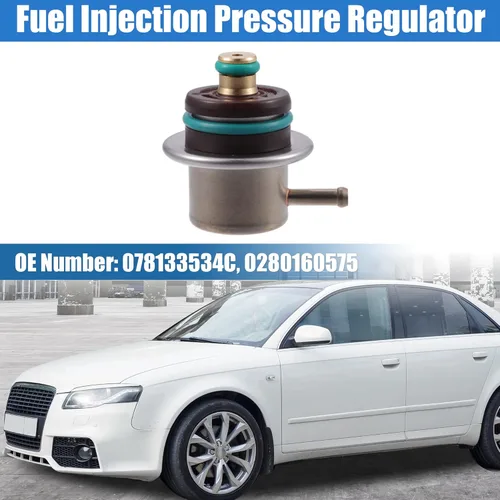Miniatura 2 de X AUTOHAUX Regulador de presión de inyección de combustible para Volkswagen Passat 1993-1996 para Volkswagen Passat 1998-2005 reemplaza 078133534C