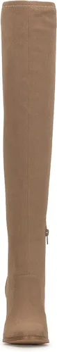 Miniatura 2 de Jessica Simpson Womens Brixten Faux Suede Tall Over-The-Knee Boots