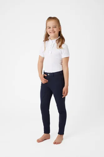 Miniatura 3 de HORZE Active Kids - Pantalones de equitación unisex con agarre de silicona para asiento completo