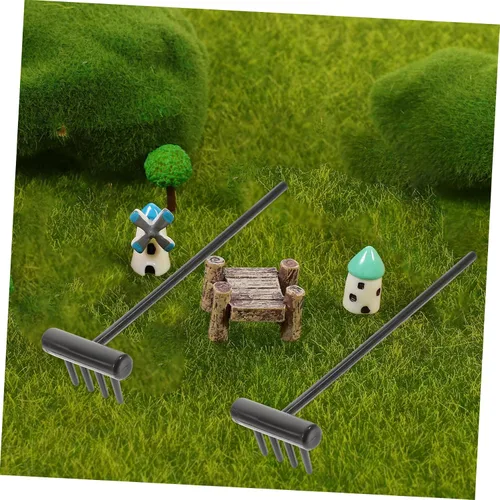 Miniatura 3 de Gadpiparty 5 sets Sandbox rastrillos miniatura zen paisaje rastrillos pequeños para decoración de mesa 6 unids*5