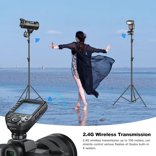 Miniatura 8 de Godox XProII-S XProIIS Flash Gatillo y 2 receptores Godox X1R-S para Sony, transmisor de disparo inalámbrico TTL 2.4G, HSS 1/8000s, transformación
