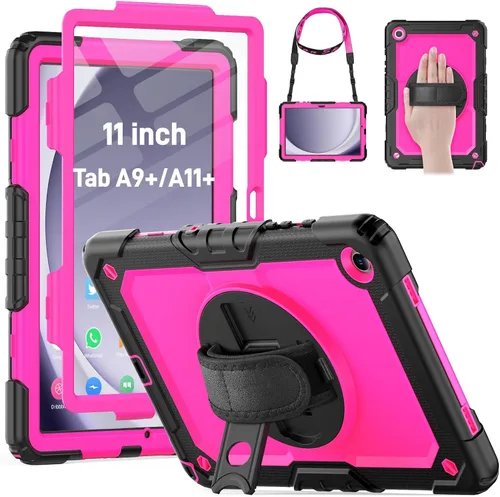 Miniatura 27 de HXCASEAC Funda para Samsung Galaxy Tab A8 de 10.5 pulgadas, protectora con protector de pantalla, correa de mano, soporte para bolígrafo, resistente