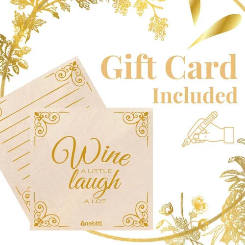 Miniatura 6 de Onebttl Copas de vino únicas sin tallo, copa de vino inicial para vino tinto o blanco, 18 onzas, monogramada, dorada, para mujeres, niñas, mujeres