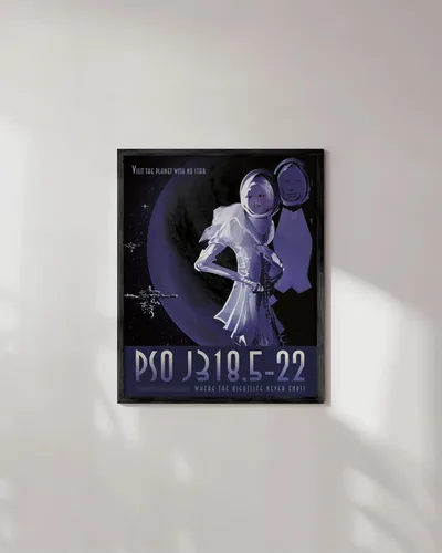 Miniatura 5 de HAUS AND HUES Póster espacial vintage – Visiones del futuro arte de la NASA, impresiones JPL, sin marco, 12 x 16 pulgadas Pso