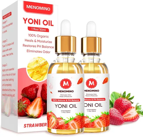 Miniatura 8 de Paquete de 2 aceite Yoni para mujeres, producto orgánico de cuidado femenino de melocotón, aceite esencial de Yoni 100% natural, 1 fl oz/1.0 fl oz/pc