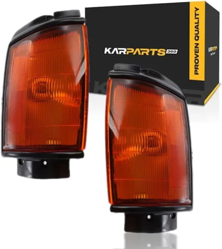 Para Toyota Pickup 2/4WD 1984-1986 Conjunto de luces de estacionamiento/curvas Par de lado del conductor y pasajero estándar | TO2520158 | TO2521158