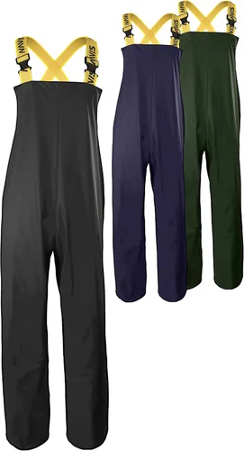 Miniatura 9 de NAVIS MARINE Rain Suit for Men Heavy Duty Workwear Waterproof Jacket with Bib Pants 3 Pieces