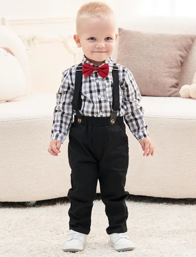 Miniatura 3 de DANGKAEN Trajes para bebé niño