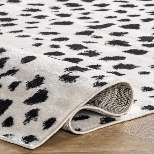 Miniatura 6 de nuLOOM Brooks - Alfombra con estampado de leopardo, 6 pies 7 pulgadas x 9 pies, beige Brooks Beige