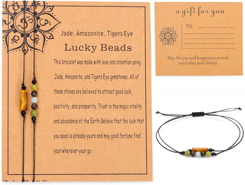 Pulsera de protección, protección empática, cristales de obsidiana negra y pulsera de piedras curativas para mujeres, suerte, ansiedad y pulsera