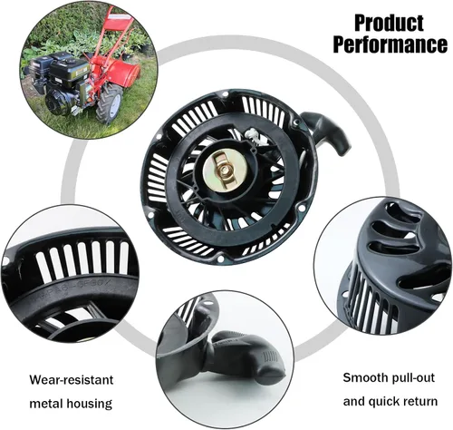 Miniatura 3 de KIKITE Arrancador de retroceso de arranque compatible con Harbor Freight Predator 420cc 13HP Motor Pull Start Assembly Pressure Washer Bomba de agua