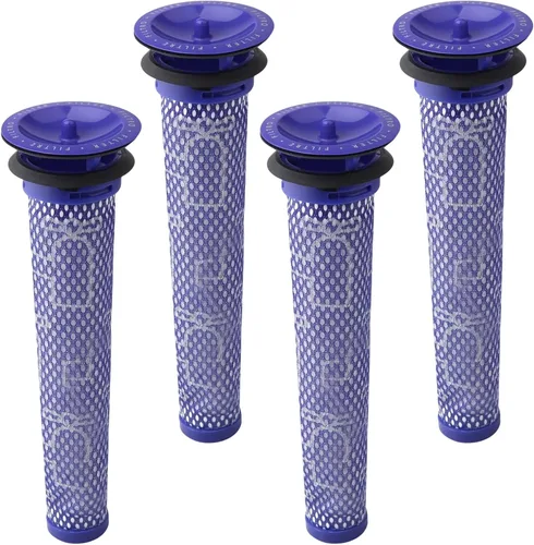 Wolfish - Paquete de 4 filtros de repuesto para Dyson DC58, DC59, V6, V7, V8. Sustituye a la parte 965661-01.