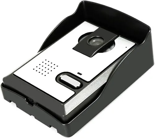 Miniatura 7 de Sistema de videoportero, monitor LCD transparente de 4.3 pulgadas, kit de timbre de video portero con cable, visión nocturna por infrarrojos, cámara