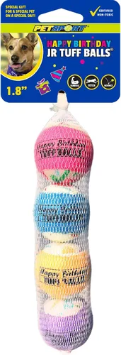 Miniatura 16 de PetSport Giant Tuff Ball - Pelotas de tenis gigantes para perros, ideales para aburrimiento y masticadores agresivos, pelotas de tenis para perros