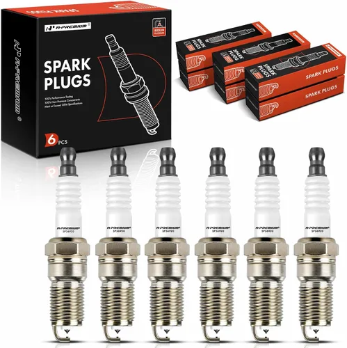 Miniatura 10 de A-Premium Iridium Platinum Bujías compatibles con Ford Focus 2003-2010, Escape 2005 y Mazda 3 2004-2005, 2.0L 2.3L, paquete de 4 Compatible