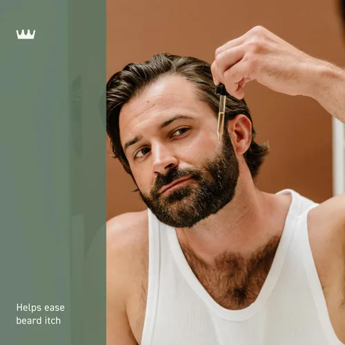 Miniatura 3 de Aceite revitalizador Cremo para barba, asombrosamente superior, botella de 1 oz