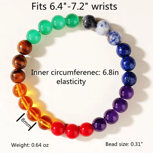 Miniatura 10 de Pulseras de triple protección con piedra de ojo de tigre de obsidiana negra con hematita para hombres y mujeres, pulsera de piedra curativa