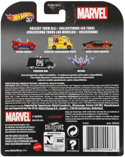 Miniatura 4 de Vehículo Hot Wheels Spider-Mobile, Escala 1:64