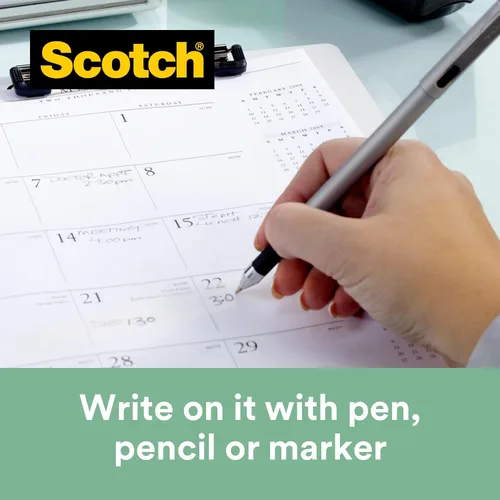 Miniatura 5 de Scotch Dispensador de cinta mágica - 1 dispensador C38 Scotch con 3 rollos de cinta mágica Scotch - Capacidad para cinta de hasta 0.748 in x 108.3