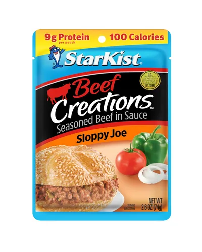 Miniatura 152 de StarKist Chicken Creations BOLD - Bolsa estilo búfalo (5 onzas, 12 unidades) Carne blanca totalmente cocida con alto contenido de proteínas, sin