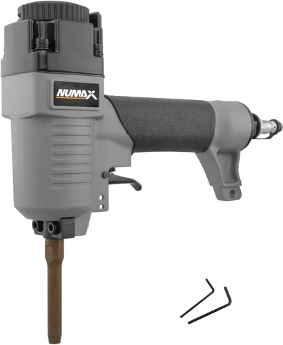 Miniatura 7 de NuMax SPNNR - Clavadora neumática de calibre 9 a 14 con punzonadora/quitaclavos