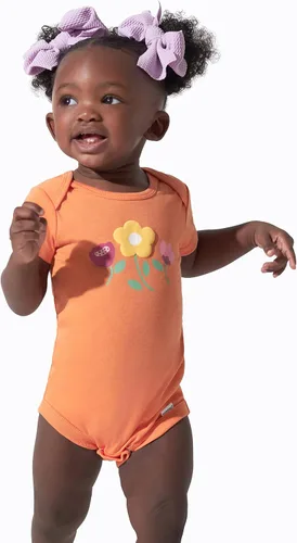 Miniatura 2 de Onesies Brand baby-girls 8-pack Short Sleeve Mix & Match Bodysuits