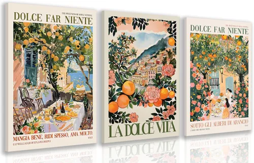 Miniatura 21 de Cyebmo Juego de 3 pinturas enmarcadas de animales del bosque, decoración de pared de animales salvajes del bosque, decoración de pared, pintura