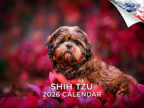 Miniatura 60 de Calendario 2025 2026 de cachorros Cocker Spaniel - Calendario mensual de pared de raza de perro - 12" x 24" abierto - Papel grueso sin sangrado