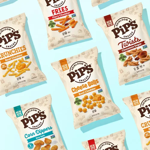 Miniatura 6 de Palomitas de Maíz Mini Tradicional de Pipcorn por Heirloom Pip's Snacks - Sal Marina, 1 oz 24 pz - Paquetes de Snack Saludables y Sin Gluten, Maíz