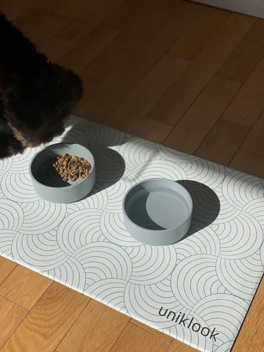Miniatura 14 de Tapete de comida para perros, tapete para tazón de perro, tapete de comida para mascotas, tapete para alimentos y agua para perros, tapete