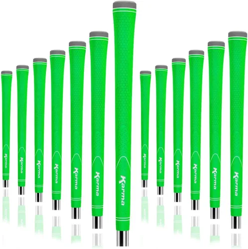 Miniatura 9 de Karma Neion II - Juego de agarres de golf de repuesto, de goma antideslizante de colores vibrantes para hombres y mujeres, elige individual, 9, 13