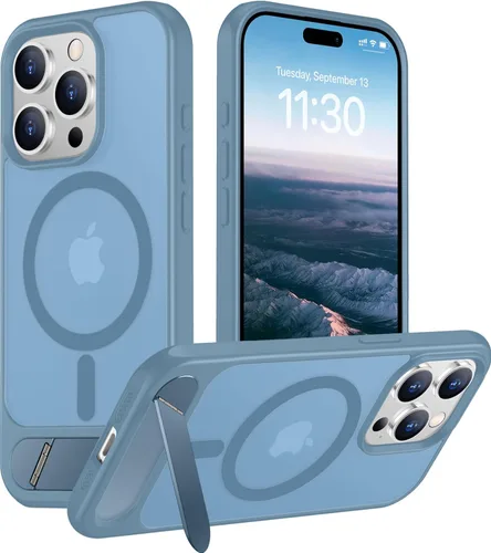 Miniatura 60 de Funda para iPhone 11 con compatibilidad magnética, [Soporte invisible incorporado][Compatible con MagSafe]