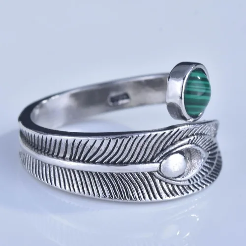 Miniatura 143 de Anillo de plata de ley 925, minimalista, ajustable, hecho a mano, para mujeres y niñas