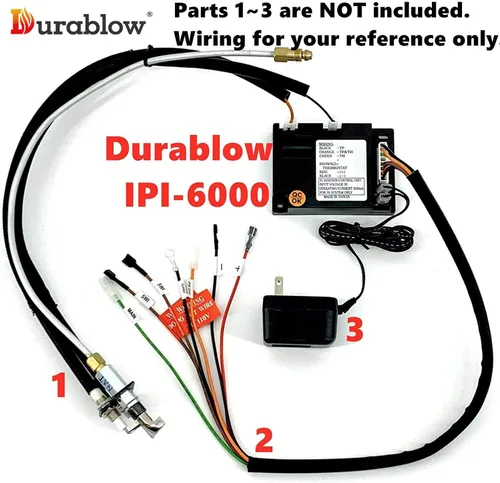 Miniatura 4 de Durablow Módulo de control electrónico IPI para chimenea, reemplazo del módulo de encendido de chimenea de gas para Dexen 593-592, GM-6KA, Hearth