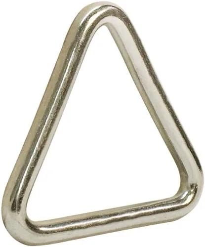 Miniatura 3 de 5 piezas de acero inoxidable 316 de grado marino 1/4 "x 2" anillo triangular soldado